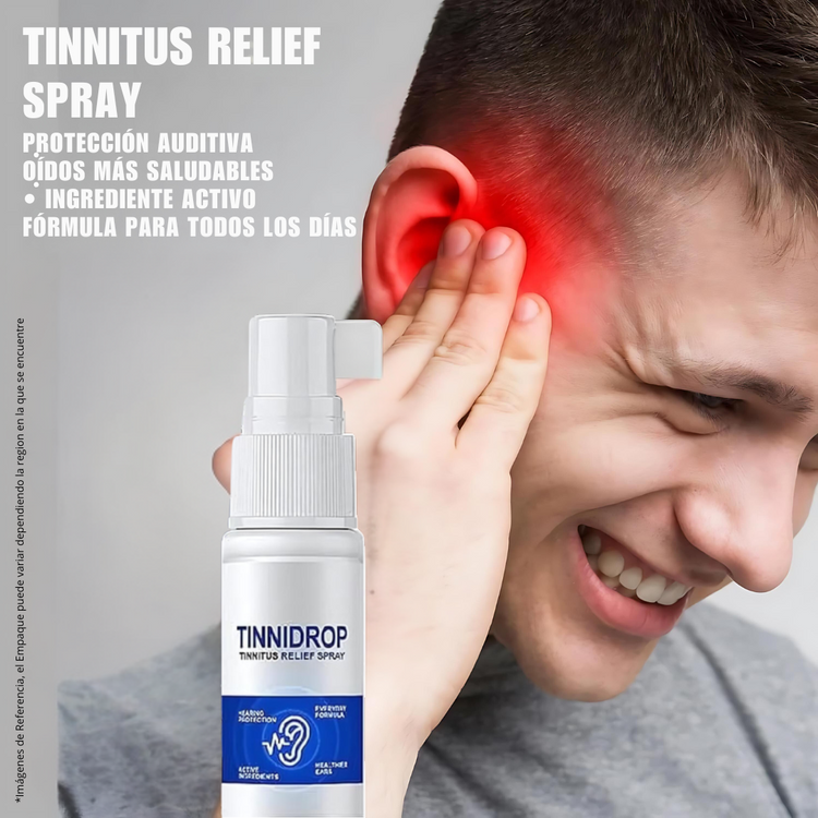 Oferta 2 x 1 TinniCare Spray Alivio del Tinnitus para el Zumbido en los Oídos