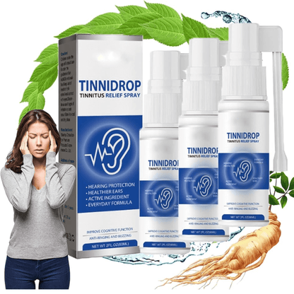 Oferta 2 x 1 TinniCare Spray Alivio del Tinnitus para el Zumbido en los Oídos