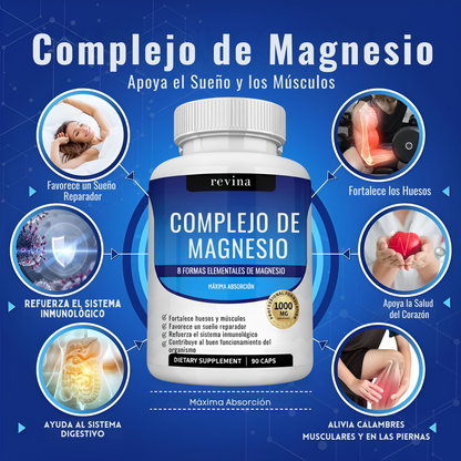 Súper Oferta 3x2 Magnesium Complex – Energía, Descanso y Salud Cardiovascular