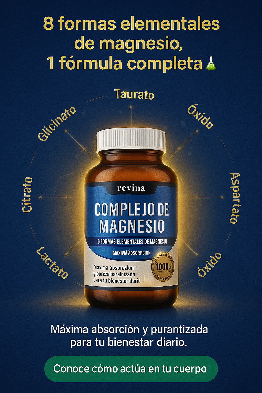 Súper Oferta 3x2 Magnesium Complex – Energía, Descanso y Salud Cardiovascular