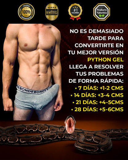 Python Max Gel Agrandamiento de NEPE XXX