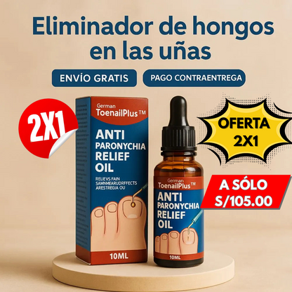 Oferta 2x1 ToenailPlus PRO™ Transforma la salud de tus uñas con una solución efectiva